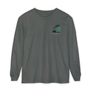 Unisex Garment-dyed Long Sleeve T-Shirt-2
