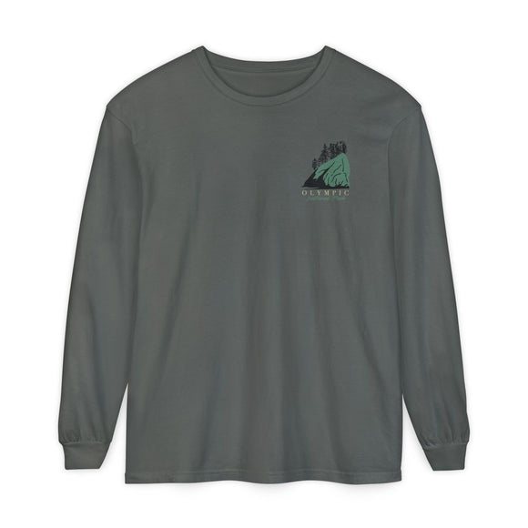 Unisex Garment-dyed Long Sleeve T-Shirt