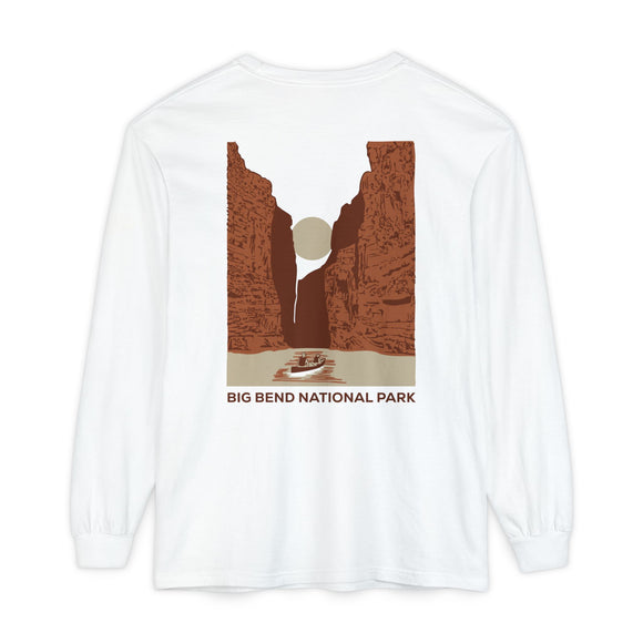 Copy of Copy of Copy of Unisex Garment-dyed Long Sleeve T-Shirt