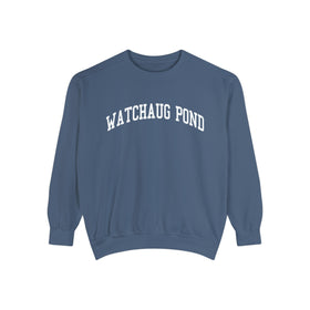 Buy denim Watchaug Pond Rhode Island Comfort Colors Crewneck Sweatshirt