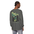 Unisex Garment-dyed Long Sleeve T-Shirt-11