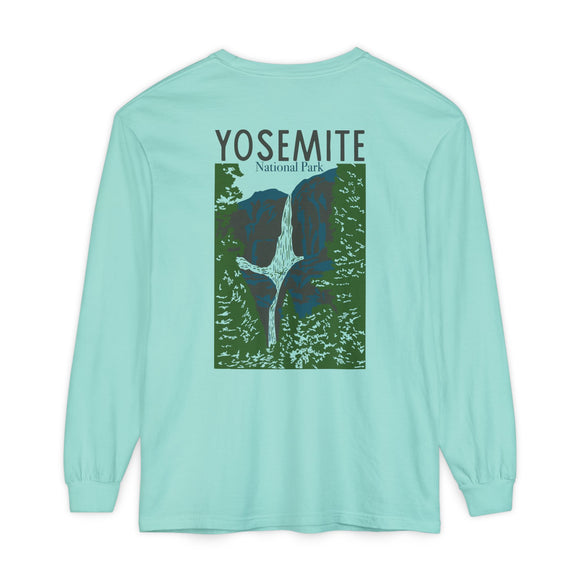 Copy of Copy of Copy of Unisex Garment-dyed Long Sleeve T-Shirt