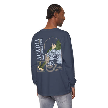 Acadia National Park Maine Long Sleeve Shirt - 0