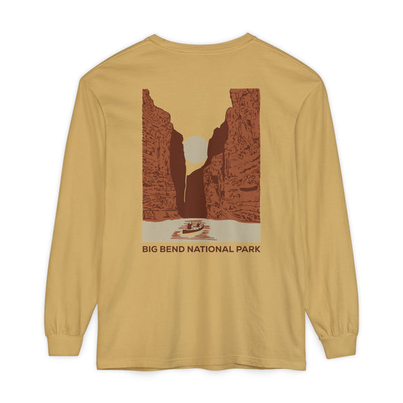Copy of Copy of Copy of Unisex Garment-dyed Long Sleeve T-Shirt
