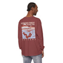 Unisex Garment-dyed Long Sleeve T-Shirt-8