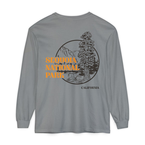 Copy of Copy of Copy of Copy of Unisex Garment-dyed Long Sleeve T-Shirt