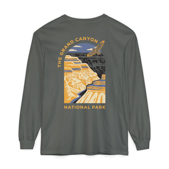 Copy of Unisex Garment-dyed Long Sleeve T-Shirt