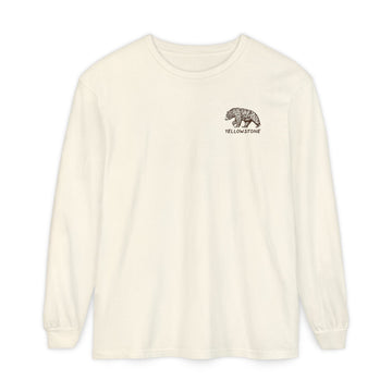 Unisex Garment-dyed Long Sleeve T-Shirt - 0