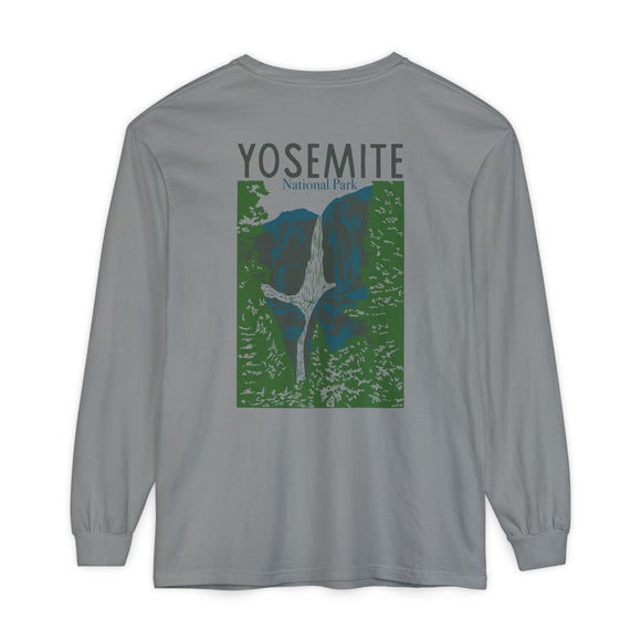 Copy of Copy of Copy of Unisex Garment-dyed Long Sleeve T-Shirt