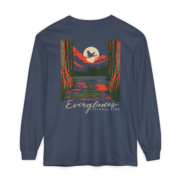 Copy of Unisex Garment-dyed Long Sleeve T-Shirt