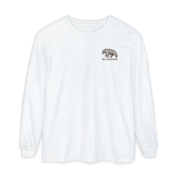 Unisex Garment-dyed Long Sleeve T-Shirt
