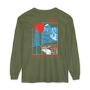 Copy of Unisex Garment-dyed Long Sleeve T-Shirt-12
