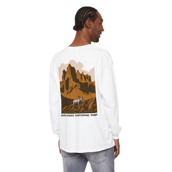 Unisex Garment-dyed Long Sleeve T-Shirt