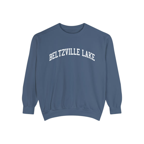 Beltzville Lake Pennsylvania Comfort Colors Crewneck Sweatshirt
