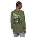 Unisex Garment-dyed Long Sleeve T-Shirt-14