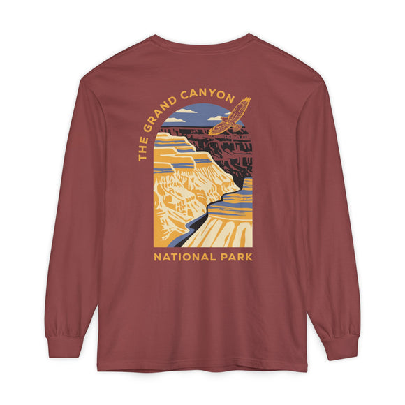 Copy of Unisex Garment-dyed Long Sleeve T-Shirt