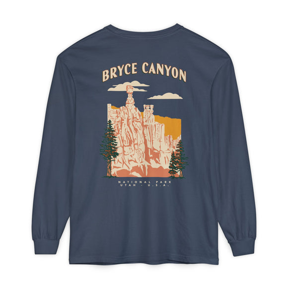Copy of Unisex Garment-dyed Long Sleeve T-Shirt