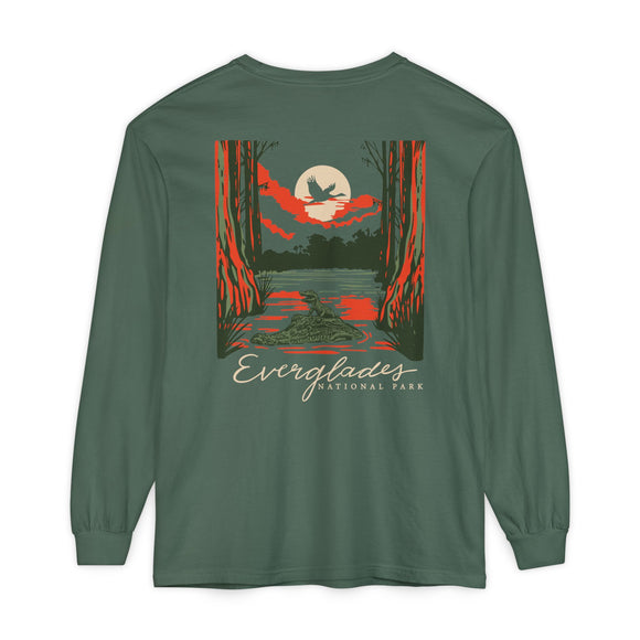 Copy of Unisex Garment-dyed Long Sleeve T-Shirt