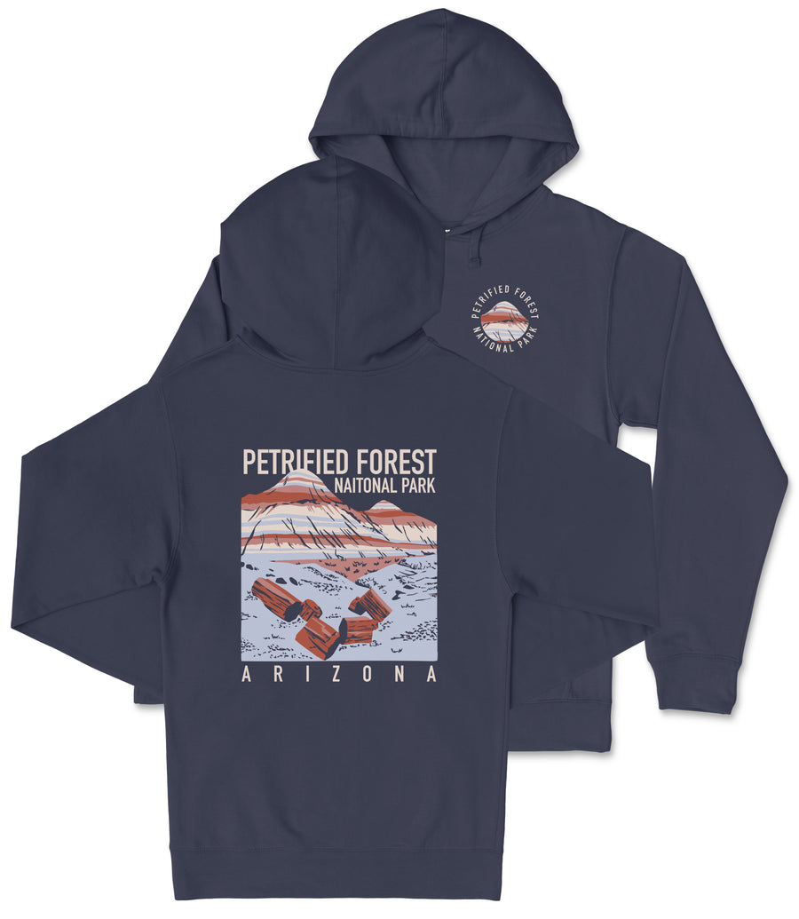 Petrified Forest National Park Arizona Hooded Sweatshirt