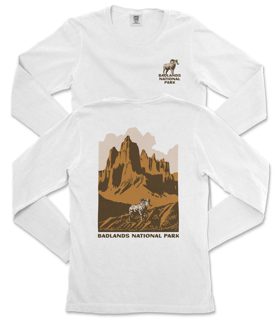 Badlands National Park South Dakota Long Sleeve Shirt