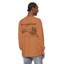Unisex Garment-dyed Long Sleeve T-Shirt-17