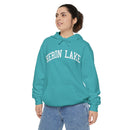 Heron Lake New Mexico Comfort Colors Hooded Sweatshirt-6