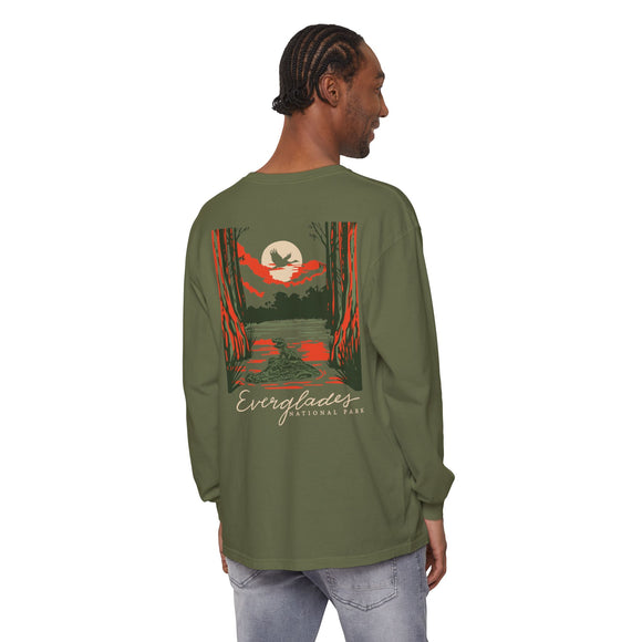Copy of Unisex Garment-dyed Long Sleeve T-Shirt