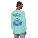 Unisex Garment-dyed Long Sleeve T-Shirt-17