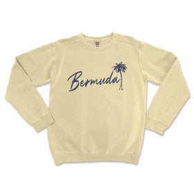 a sweatshirt with the word bernunda written on it