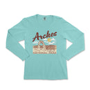 a women's long sleeve shirt with the words arches national park on it