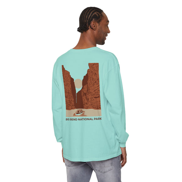 Copy of Copy of Copy of Unisex Garment-dyed Long Sleeve T-Shirt