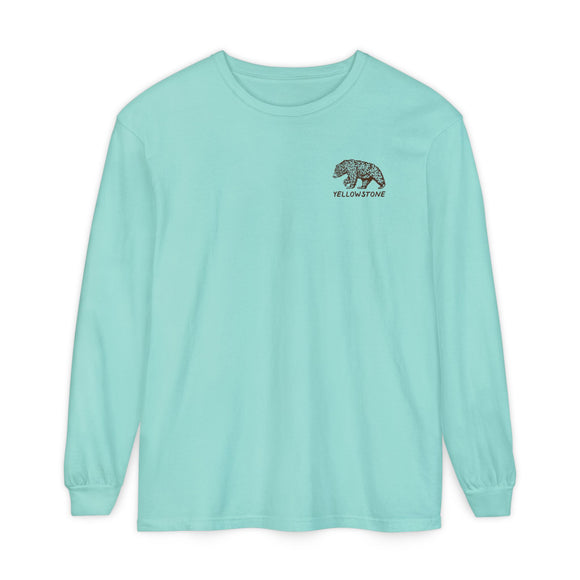 Unisex Garment-dyed Long Sleeve T-Shirt