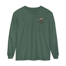 Unisex Garment-dyed Long Sleeve T-Shirt-5
