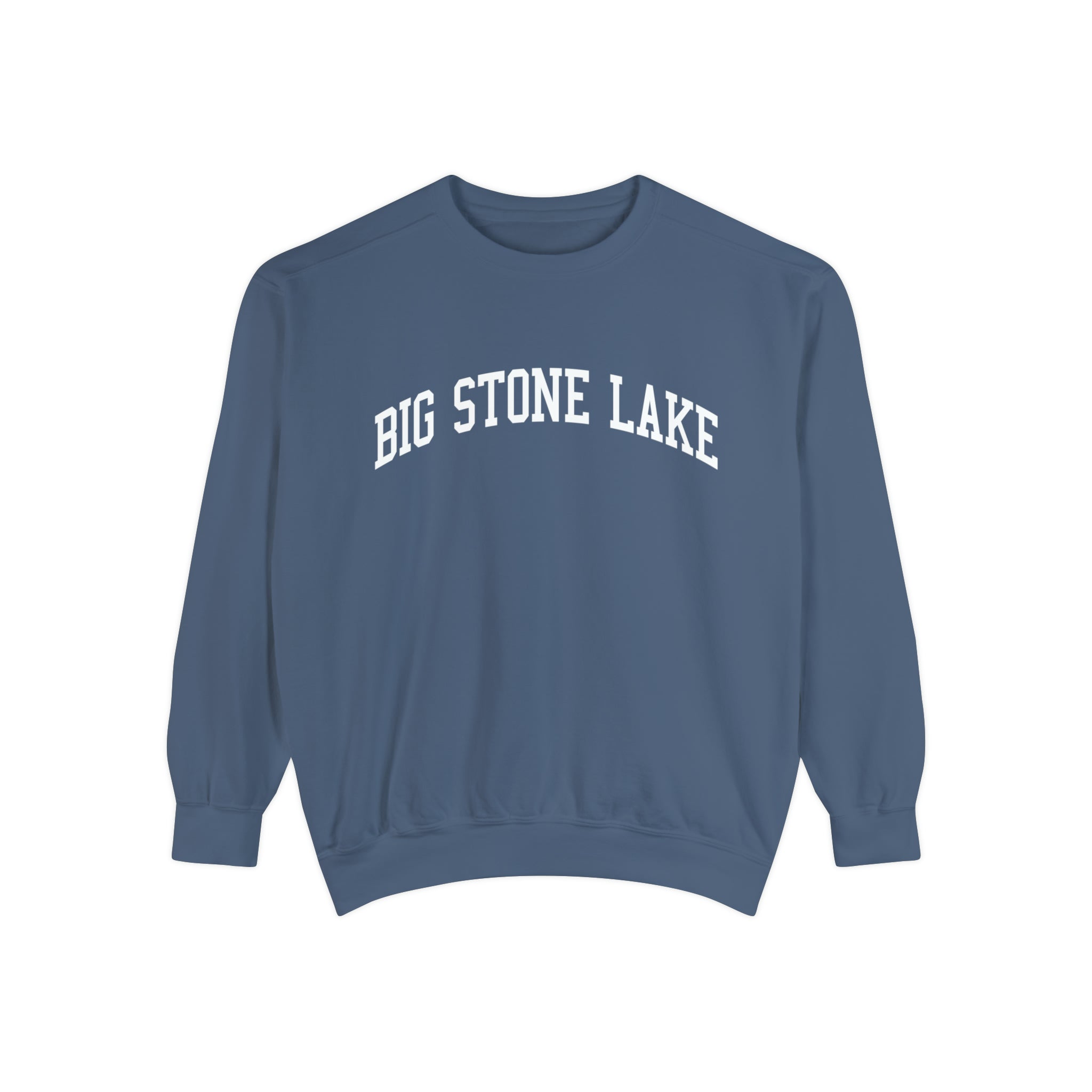 Buy denim Big Stone Lake Comfort Colors Crewneck Sweatshirt