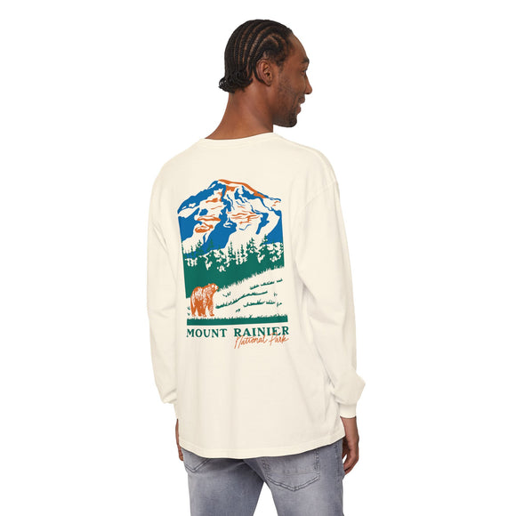 Copy of Copy of Copy of Unisex Garment-dyed Long Sleeve T-Shirt
