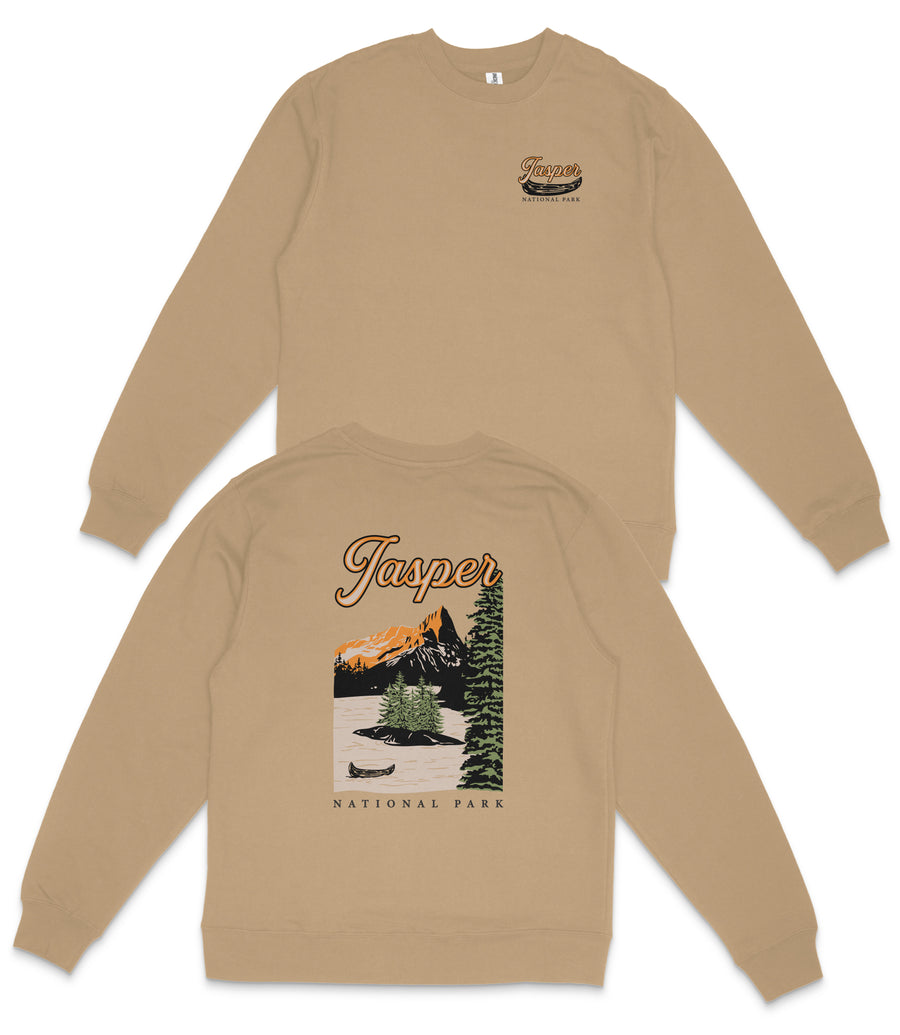 Jasper National Park Alberta Crewneck Sweatshirt