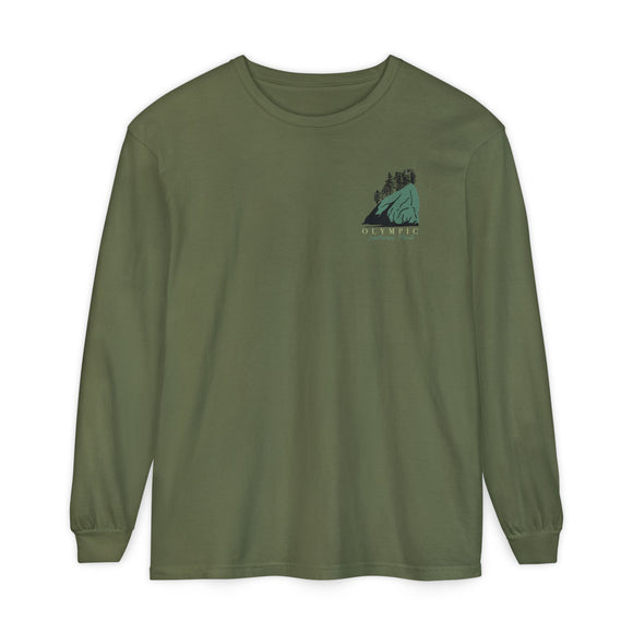 Unisex Garment-dyed Long Sleeve T-Shirt