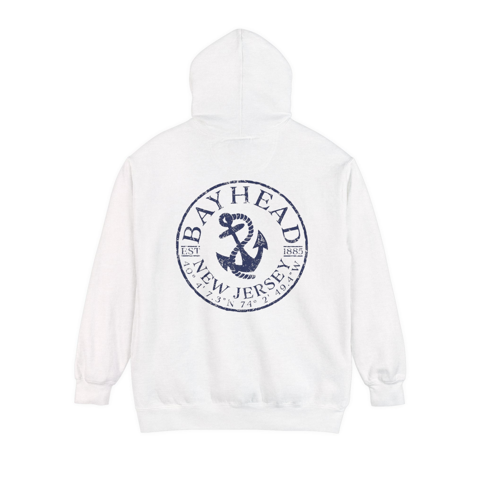 Bayhead New Jersey Comfort Colors Hooded Sweatshirt