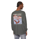 Unisex Garment-dyed Long Sleeve T-Shirt-11
