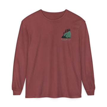 Unisex Garment-dyed Long Sleeve T-Shirt
