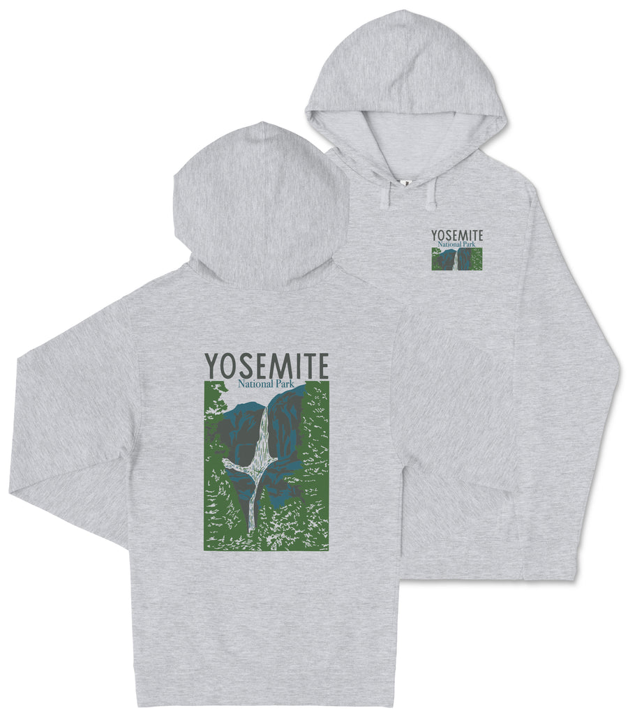 Yosemite National Park California Hooded Sweatshirt