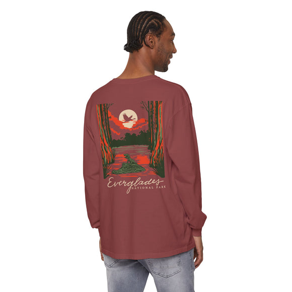 Copy of Unisex Garment-dyed Long Sleeve T-Shirt