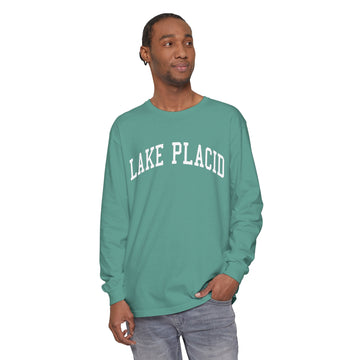 Lake Placid Comfort Colors Long Sleeve Shirt