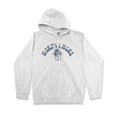 a white hoodie with the words north beach on it