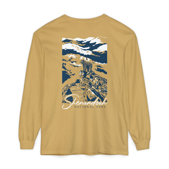 Copy of Copy of Copy of Unisex Garment-dyed Long Sleeve T-Shirt