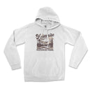 a white sweatshirt with the words yosemite national park on it