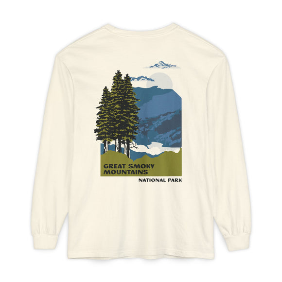 Copy of Copy of Copy of Unisex Garment-dyed Long Sleeve T-Shirt