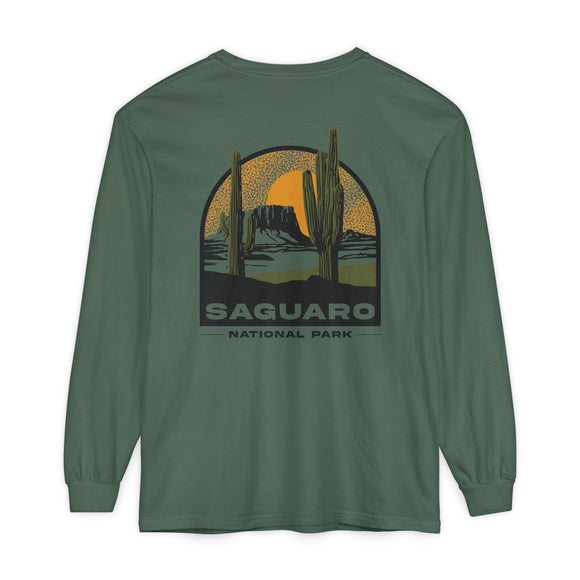 Copy of Unisex Garment-dyed Long Sleeve T-Shirt