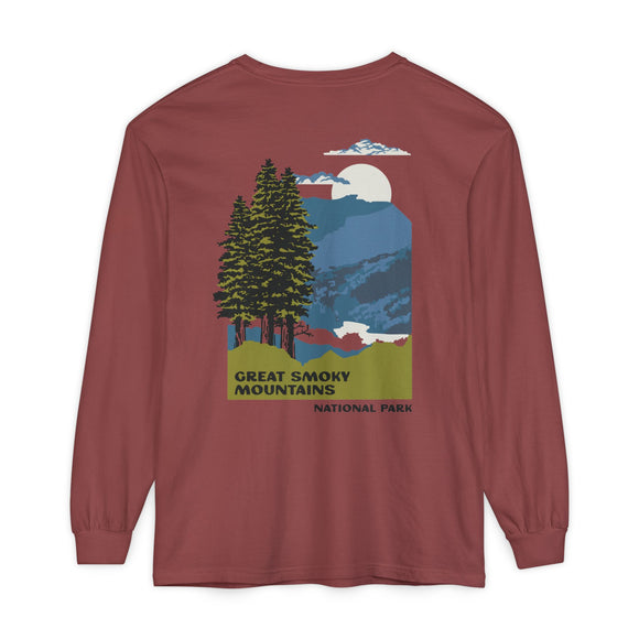 Copy of Copy of Copy of Unisex Garment-dyed Long Sleeve T-Shirt