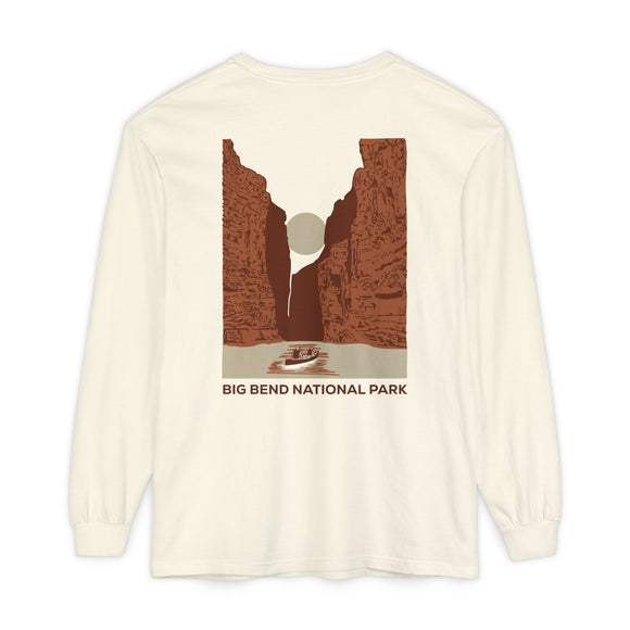 Copy of Copy of Copy of Unisex Garment-dyed Long Sleeve T-Shirt